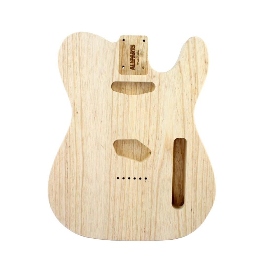 Allparts TBAO Swamp Ash Body para Tele sin pintar, repuesto y piezas pequeñas para guitarra eléctrica