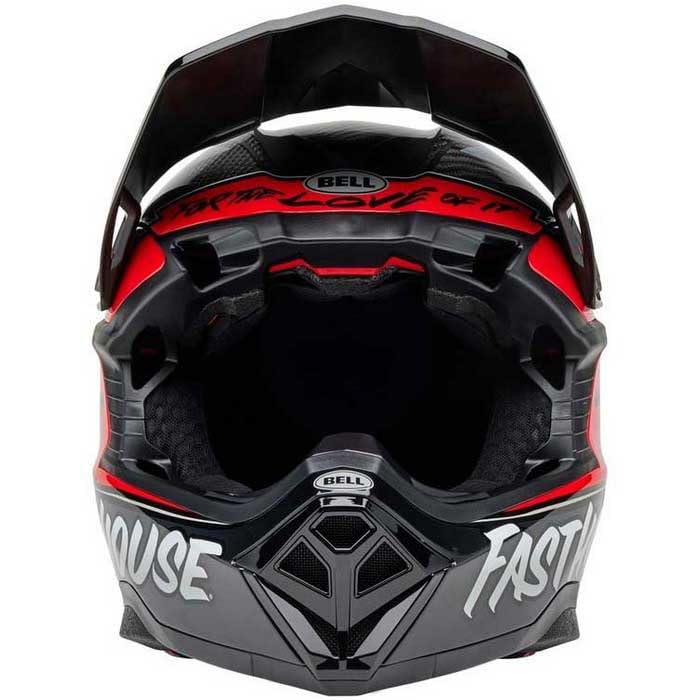 BELL Helmet Moto 10 Sphercal FASTHOUSE DITD 25 Gris/Rojo M ECE6