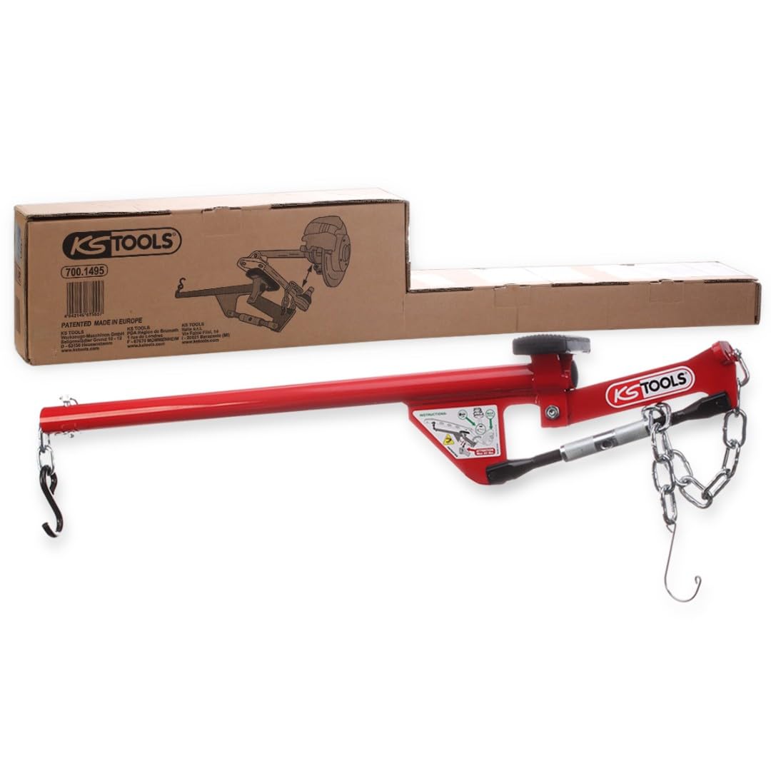 KS Tools 700.1495 Palanca universal para ejes, con cadena, 960mm