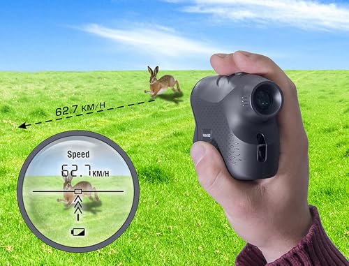 CONDTROL - Telémetro Binoculares Vector 1500 - Alcance de 5 a 1500 m - Medida Precisa Continua, de Velocidad hasta 300 km/h - Garantía 2+1 años - Entregado con Accesorios