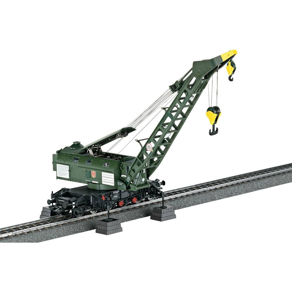 Märklin Grúa de vapor 49571 H0, construcción 058 (Ardelt) de DB.