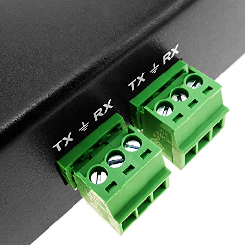 BeMatik - Extensor HDMI UltraHD 4K 2K FullHD 1080p Cat.5e Cat.6 HDBaseT HDBT 100m - Transmisor 2 Puertos (HB045)