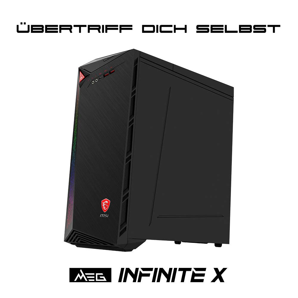 MSI Meg Infinite X 10SF-692DE - Ordenador de sobremesa (Intel Core i9-10900KF, RTX 2080 Ti Ventus GP, SSD de 2 TB + 3 TB HDD, 64 GB DDR4, Windows 10 Pro)