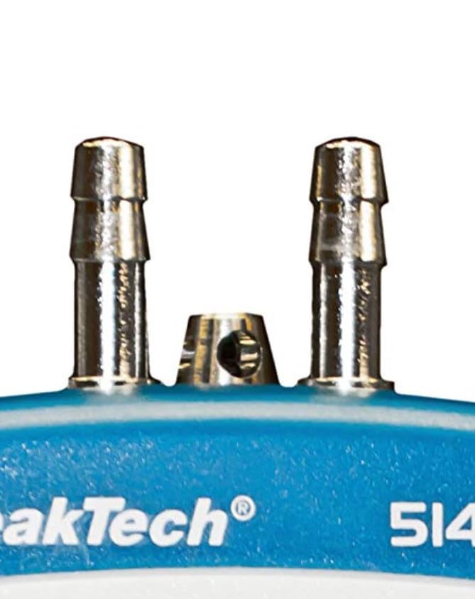 PeakTech, Manómetro de presión diferencial y medidor de velocidad del aire 2 en 1 con tubo de Pitot, manómetro de presión diferencial con USB, masa de aire y temperatura del aire