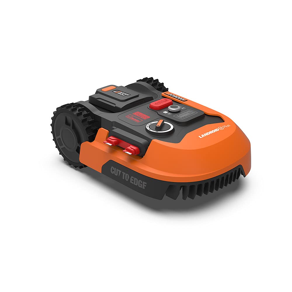 WORX WR167E tondeuse à gazon Tondeuse à gazon robot Batterie Noir, Orange