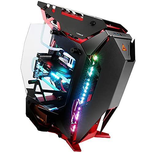 Antec Torque Computer Case Midi-Tower - Caja de Ordenador (PC, Aluminio, Negro, Rojo, ATX,EATX,ITX,Micro ATX, Juego)