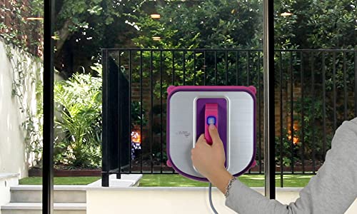 LINEA TIELLE LIFE TECHNOLOGIES GLASSCLEANERPRO Robot Glass Cleaner Pro Profesional-limpiacristales automático Ideal para Cualquier Superficie Lisa-Espejos-Azulejos-Paneles solares, Plástico