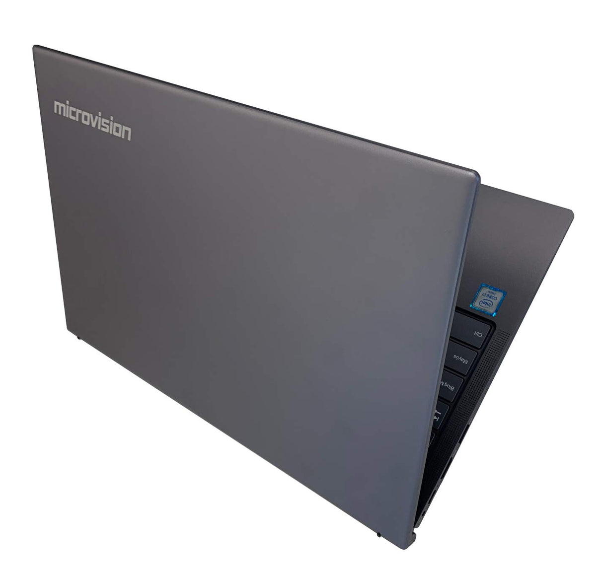 MicroVision N1507P7 - Ordenador portátil de 15.6" FullHD (Intel Core i7-7567U, 8GB RAM, 256GB SSD, Intel graphics, Windows 10) Gris - Teclado QWERTY Español