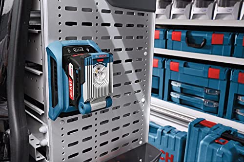 Bosch Professional 18V System GBH 18V-26 F + GLI VariLED - Set martillo perforador a batería + foco de obra (2 baterías x 4.0Ah, en maletín) - Amazon Exclusive