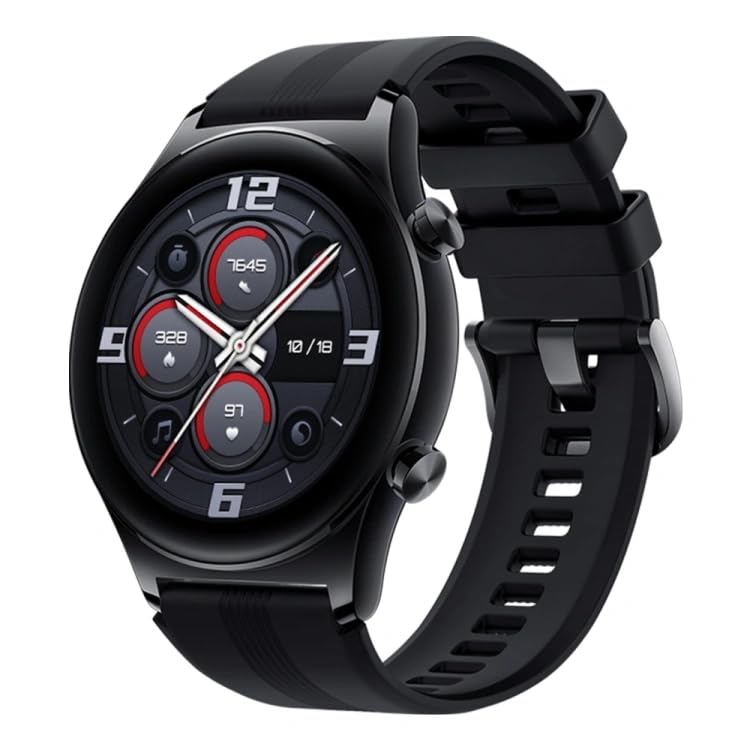 Honor Watch GS 3, Reloj Inteligente con Pantalla Táctil Amoled de 1,4 Pulgadas, Reloj de Fitness con Monitor de Frecuencia Cardíaca, Monitoreo del Sueño y del Oxígeno en Sangre para