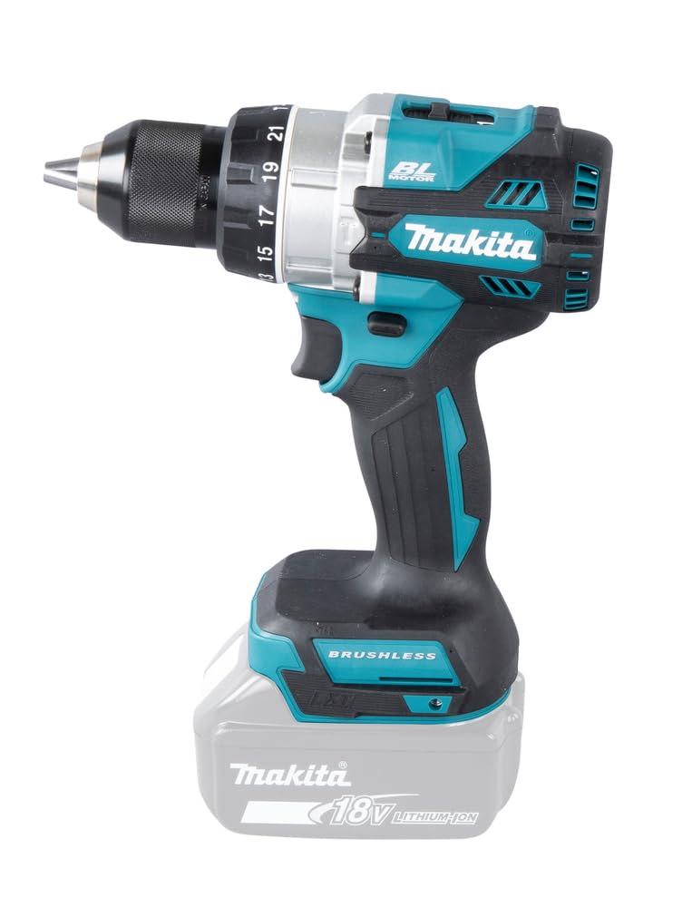Makita DHP486Z Taladro percutor BL 18V LXT 130Nm (sin batería y cargador) Multicolor