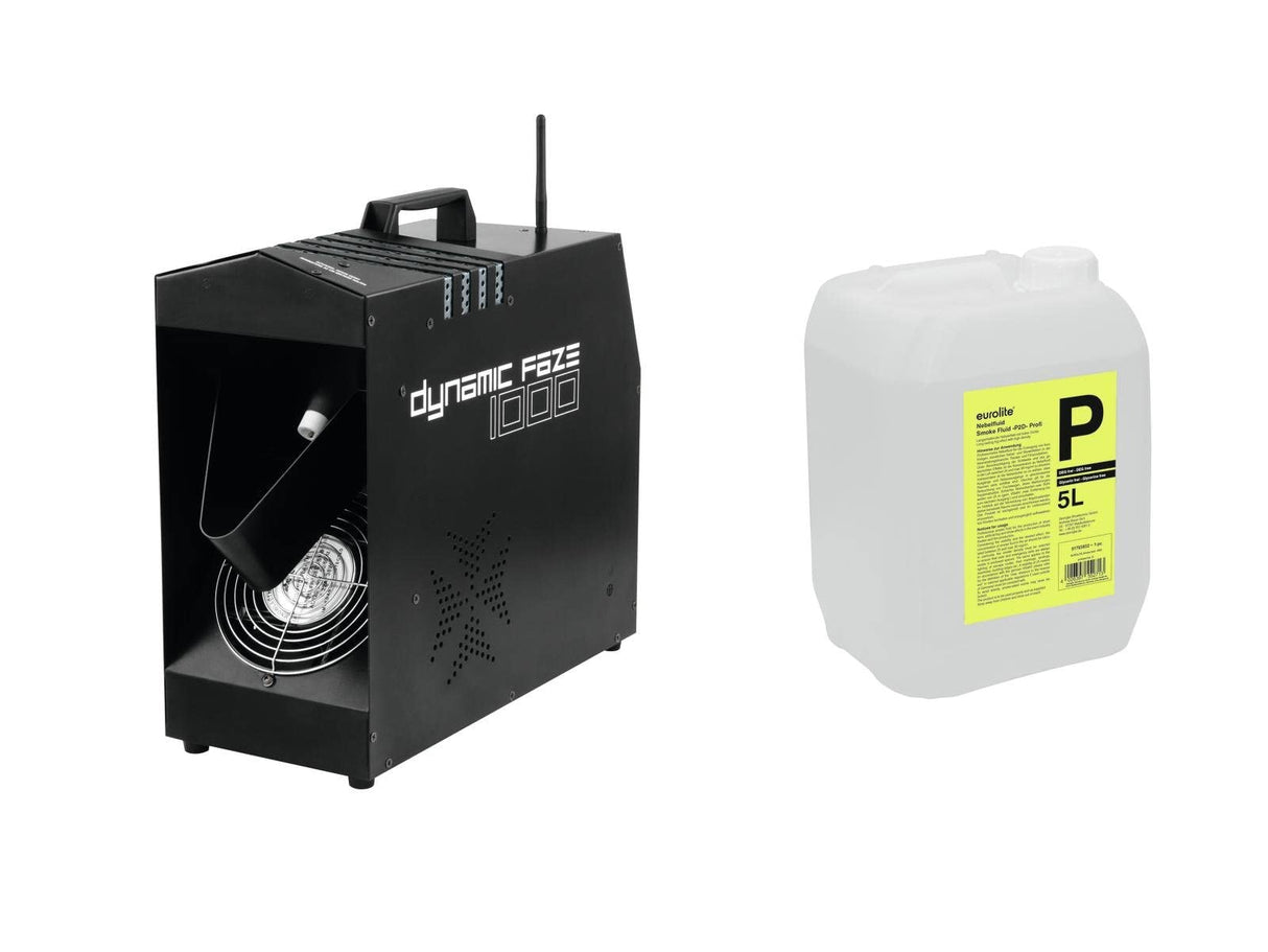 Eurolite - Conjunto dinámico Faze 1000 Smoke Fluid 5l -p2d-