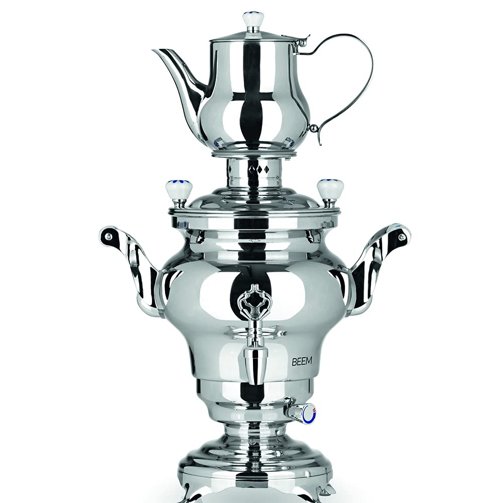 BEEM 6127 Odessa III Samovar 230V 3L Inoxidable, Acero Steenless