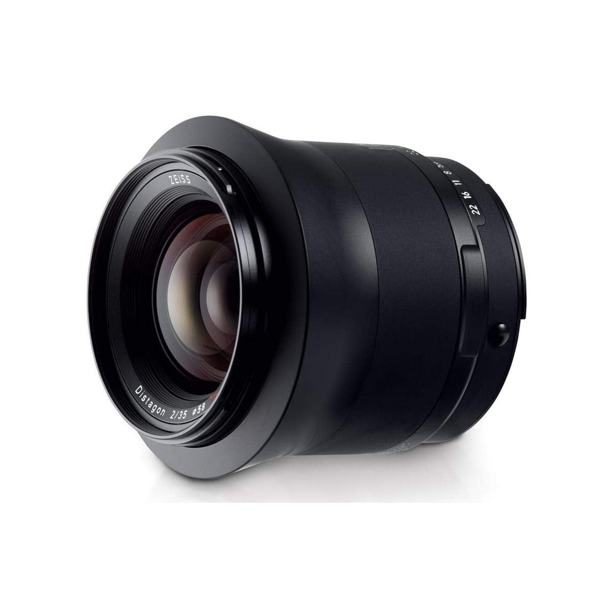 Carl Zeiss Milvus 2/35M - Objetivo (Amplio, SLR, 9/7, Nikon F, Nikon, Negro)