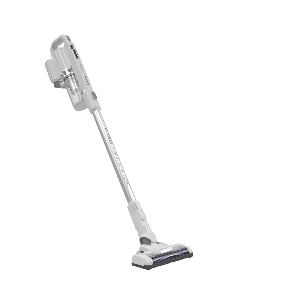 Tesla Aspiradora de Mano HS300WX, 200W, Depósito 200ml, Filtro HEPA Lavable, Batería Larga Duración, 2 Velocidades, Blanco