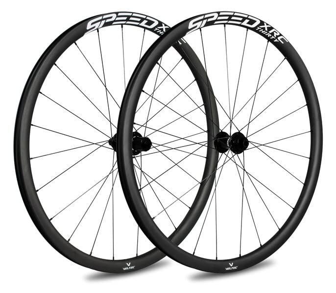 veltec Xrs Juego de Ruedas Speed XRC 30 SR Disc XDR 12 x 100/12 x 142, Adultos Unisex, Negro/Blanco, 622-22
