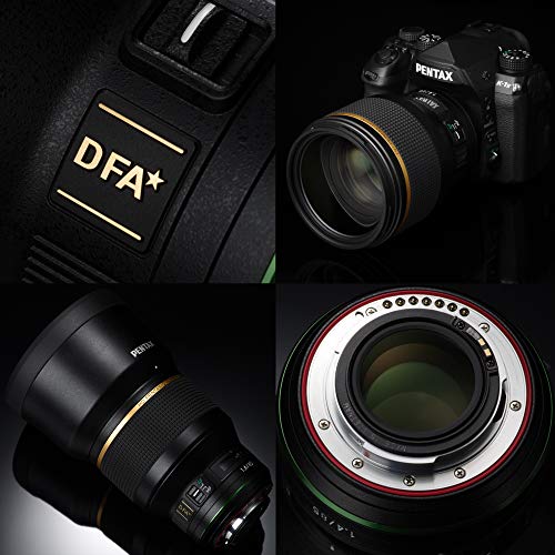 HD PENTAX-D FA★85mmF1.4ED SDM Prime Teleobjetivo Nueva generación, lente de la serie Star Últimas tecnologías de recubrimiento de lente PENTAX Imágenes extra nítidas