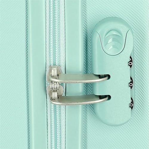 Disney Lovely Stitch Maleta Mediana Azul 46x65x23 cms Rígido 3,1 kgs Cierre de combinación Lateral ABS 3,1 kgs 56L