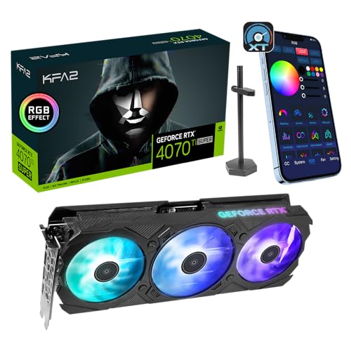 KFA2 GeForce RTX 4070 Ti Super EX Gamer 1-Click OC NVIDIA 16 Go GDDR6X