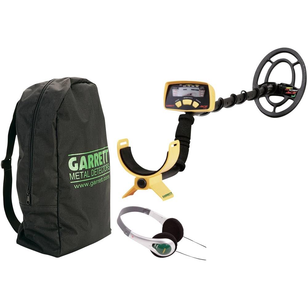 Garrett Ace 150 Detector de Metales + Bolsa + Casco