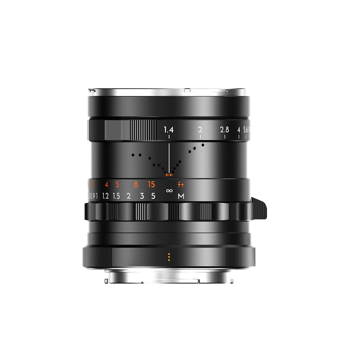 THYPOCH Lente de fotografía de Marco Completo Simera 35 mm f1.4 para Fujifilm X Mount – Negro
