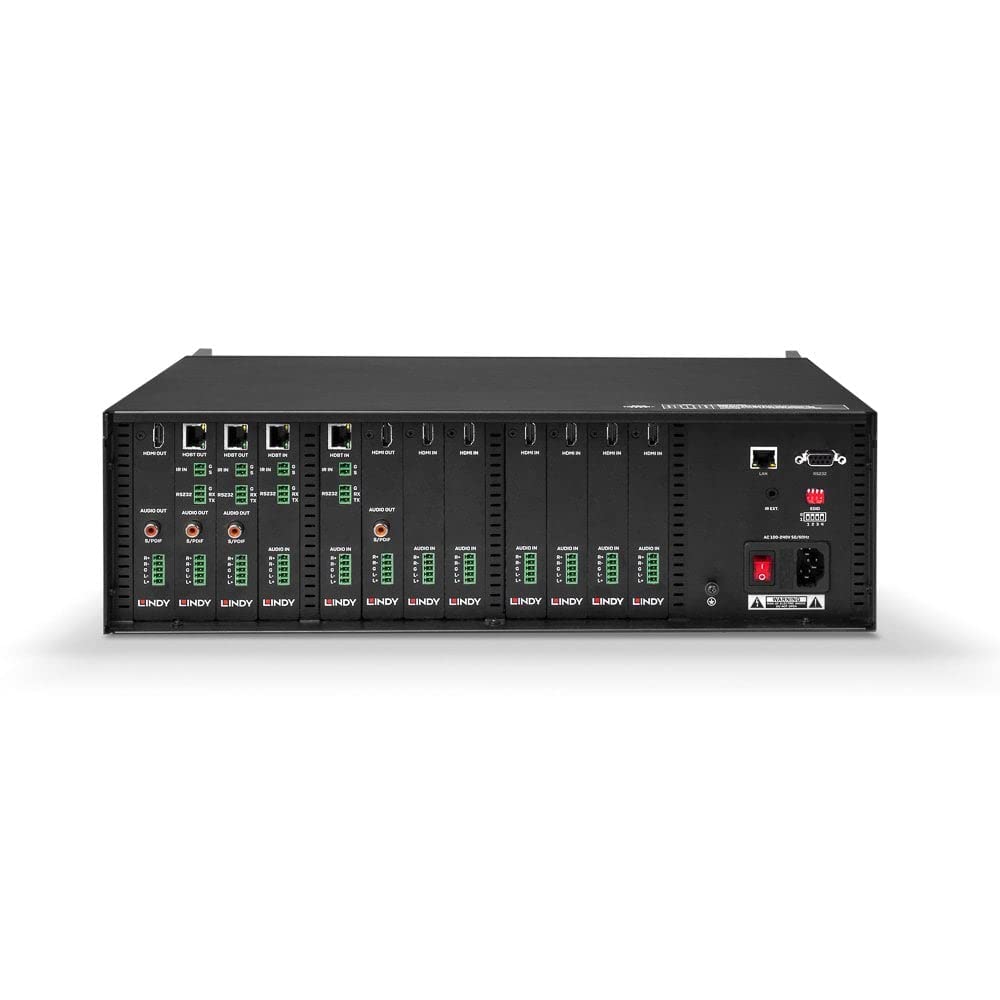 Lindy 12 Slot Seamless Modular Matrix Chassis - Netzwerkgerätegehäuse Marca