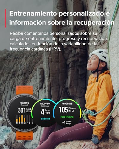 SUUNTO Vertical Reloj Deportivo - Smartwatch GPS, GPS de Doble Frecuencia, Mapas sin Conexión Gratuitos, Autonomía de hasta 50 Días, Carcasa Resistente Militarmente, Resistente al Agua hasta 100m
