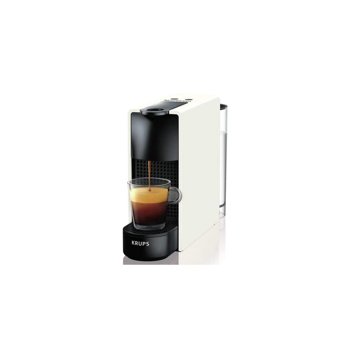 Krups YY2912FD - Cafetera (Independiente, Máquina espresso, 0,6 L, Cápsula de café, 1200 W, Negro, Blanco)