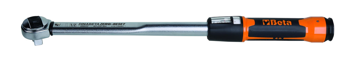 Beta 666 LBF. FT/5 – Llave dinamométrica de acción rápida 5–25 lb-ft, trinquete de dientes de 72°, escala doble lb-ft/Nm – Herramienta de precisión profesional
