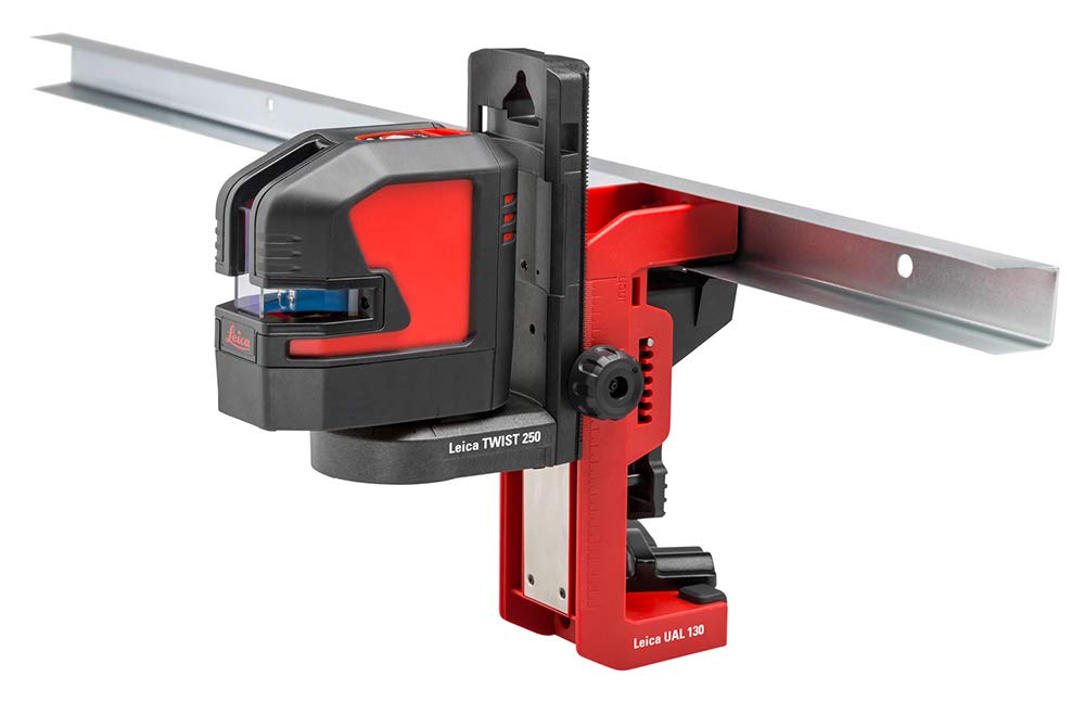 Leica Lino L2G: Nivel láser de líneas cruzadas con batería Li-Ion, cargador, adaptador magnético innovador y soporte pared en una carcasa (láser verde, alcance de trabajo: 35 m)