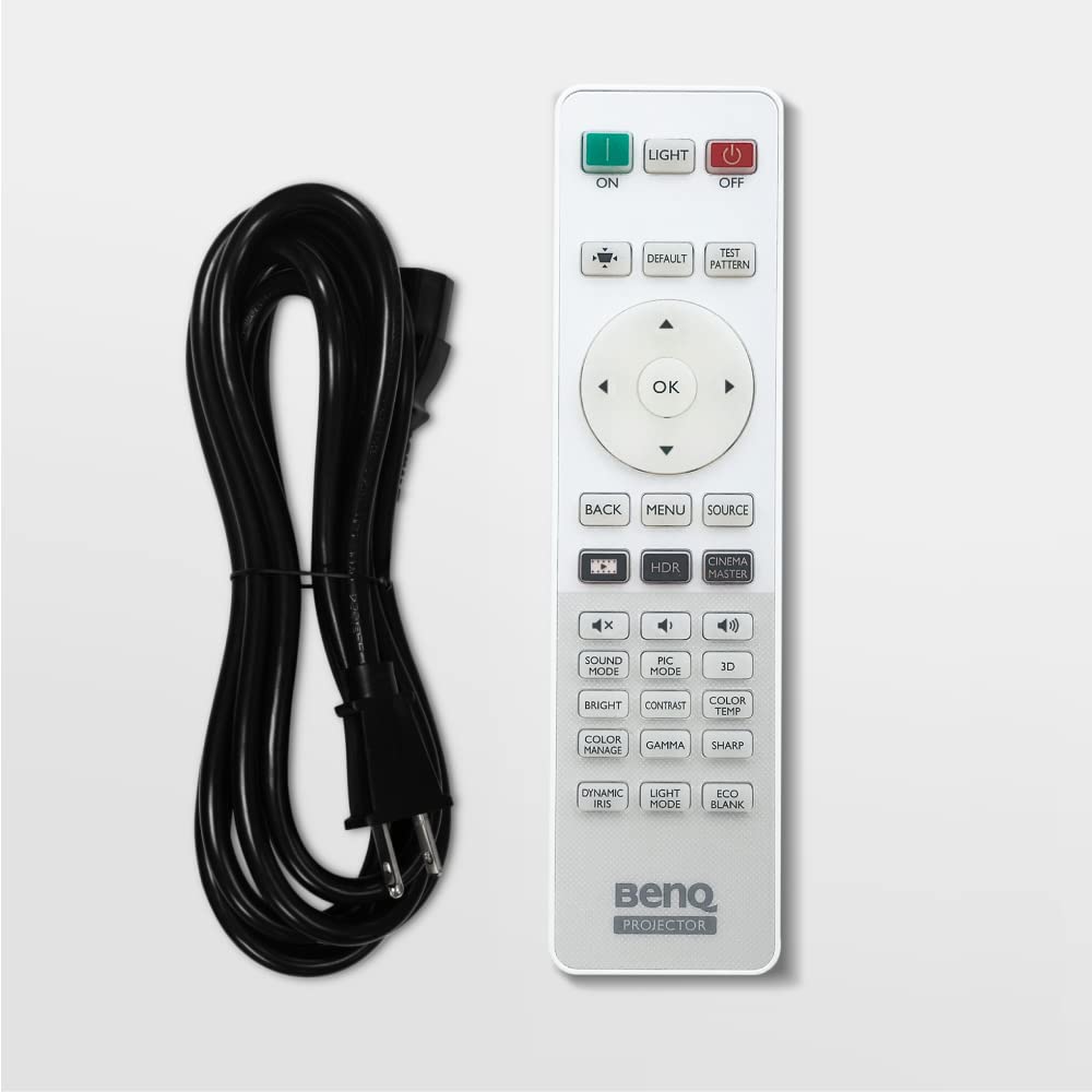 Proyector de Cine en casa 4K HDR BenQ W1800 con 100% del Espacio de Color Rec. 709