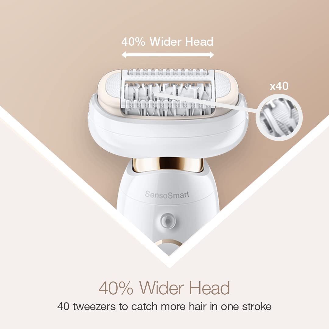 Braun Silk Epil 9 Flex 9010 - Depiladora eléctrica 3D, color blanco
