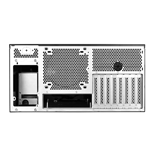 SilverStone Technology RM52, Chasis Servidor con Montura en Rack 5U con compatibilidad para disipadores duales de 360mm para refrigeración líquida, SST-RM52