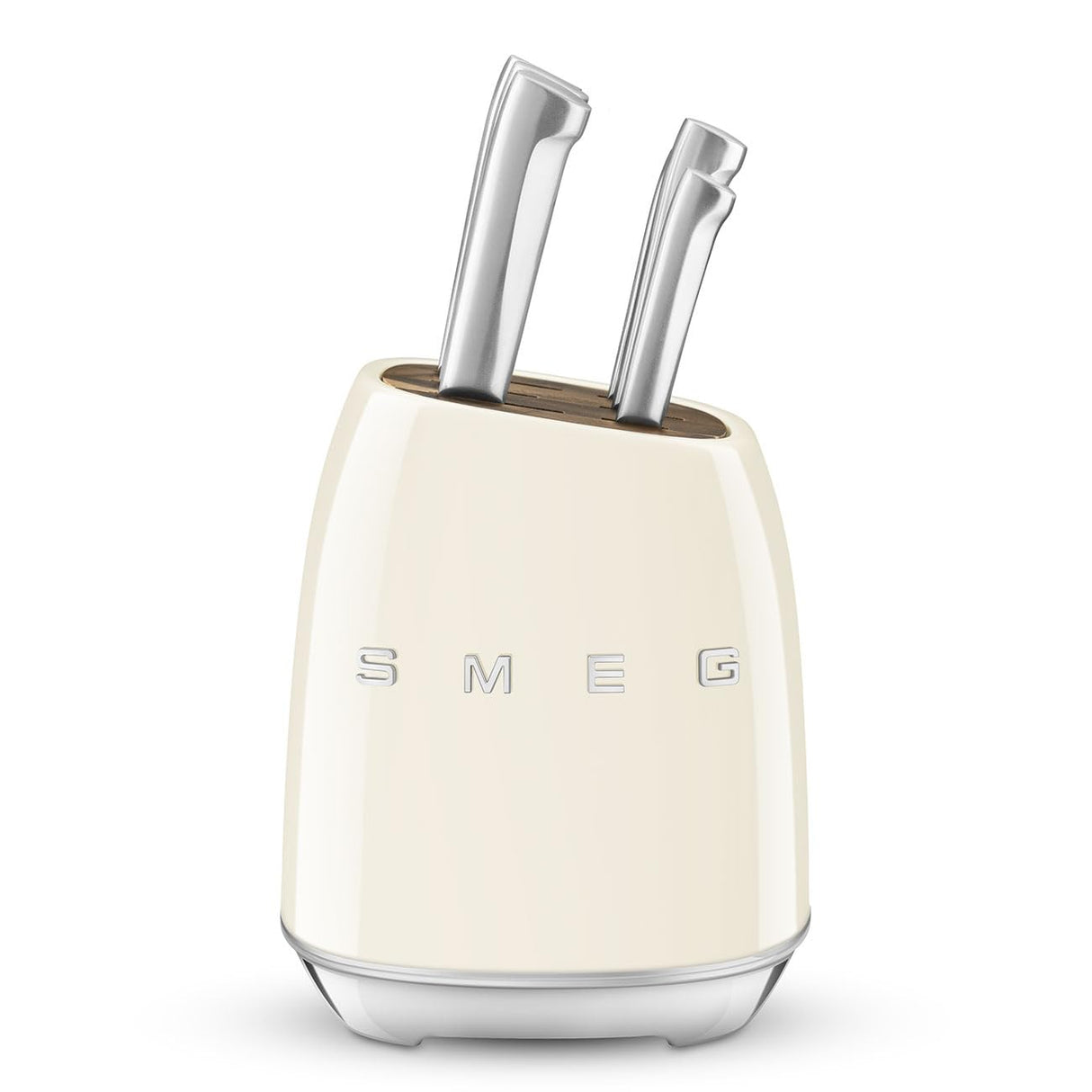 SMEG KBSF02CR, Bloque de cuchillos 50's Style, Cream