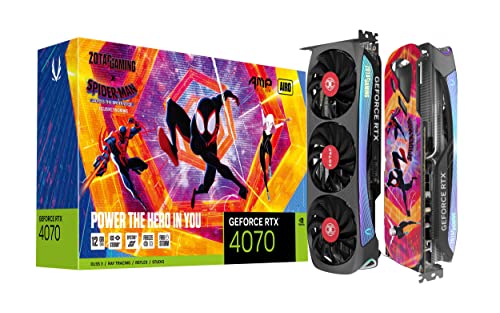 ZOTAC GeForce RTX 4070 AMP Airo Spider Man