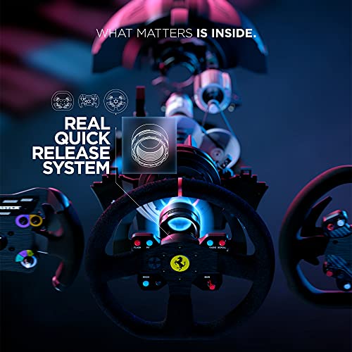 Thrustmaster T300 Ferrari Integral, Volante Para PS4/PS3/PC, Tamaño Único, Negro
