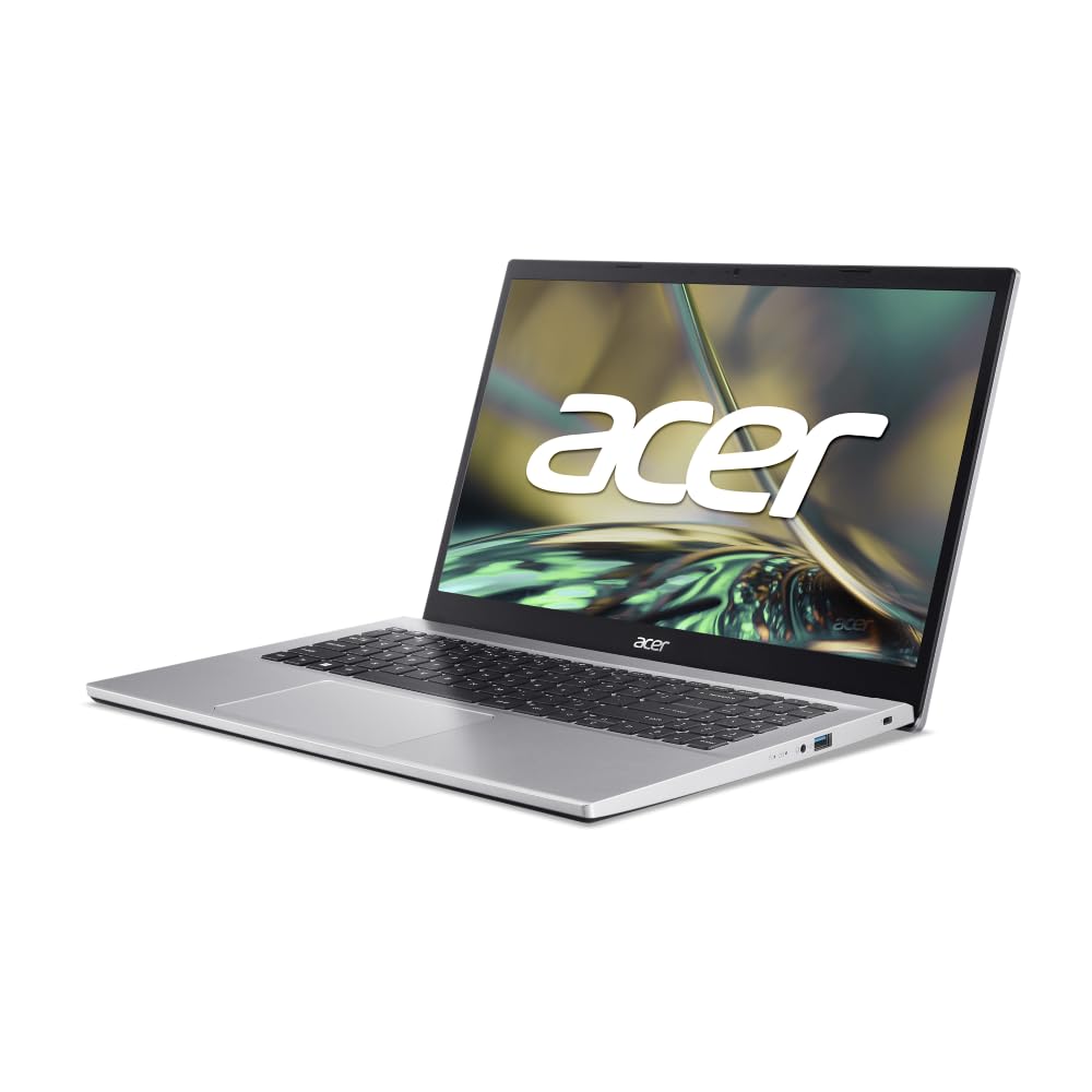 Acer Aspire 3 A315-59, Ordenador Portátil 15.6" HD Ready (Intel Core i5 1235U, 16 GB DDR4 RAM, 1024 GB PCI Express SSD, Intel Iris Xe Graphics, Windows 11 Home) Plata, Teclado QWERTY Español