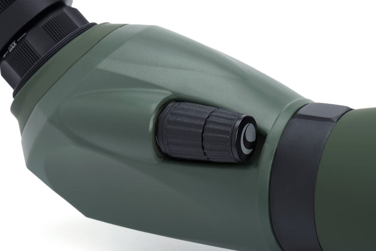 Celestron 52306 Regal M2 22-67x100mm Telescopio telescópico con Zoom en ángulo ED mm con óptica Multicapa, Prisma BaK-4, Cuerpo Ligero de aleación de magnesio y Funda de Transporte Acolchada, Verde