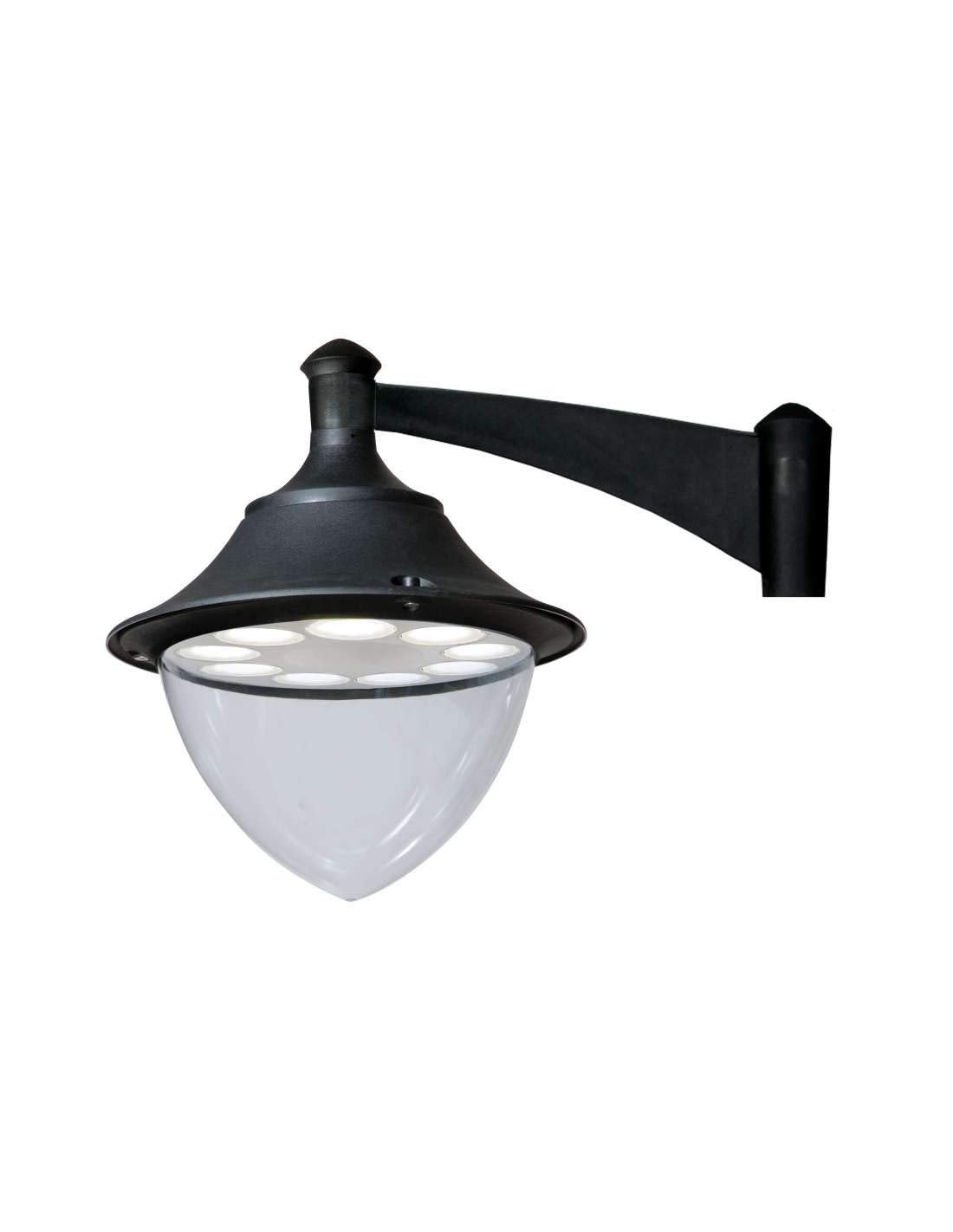 Cristher GUNTHER-60 - Farola ip65 gx53 negro