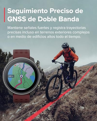 SUUNTO Vertical Reloj Deportivo - Smartwatch GPS, GPS de Doble Frecuencia, Mapas sin Conexión Gratuitos, Autonomía de hasta 50 Días, Carcasa Resistente Militarmente, Resistente al Agua hasta 100m