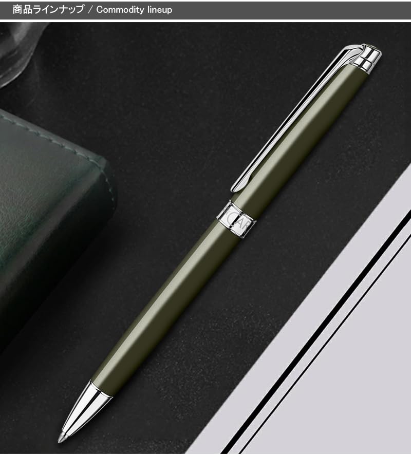 Caran d'Ache LEMAN SLIM 4781.016 - Bolígrafo roller (edición especial, color Terre d'Ombre)
