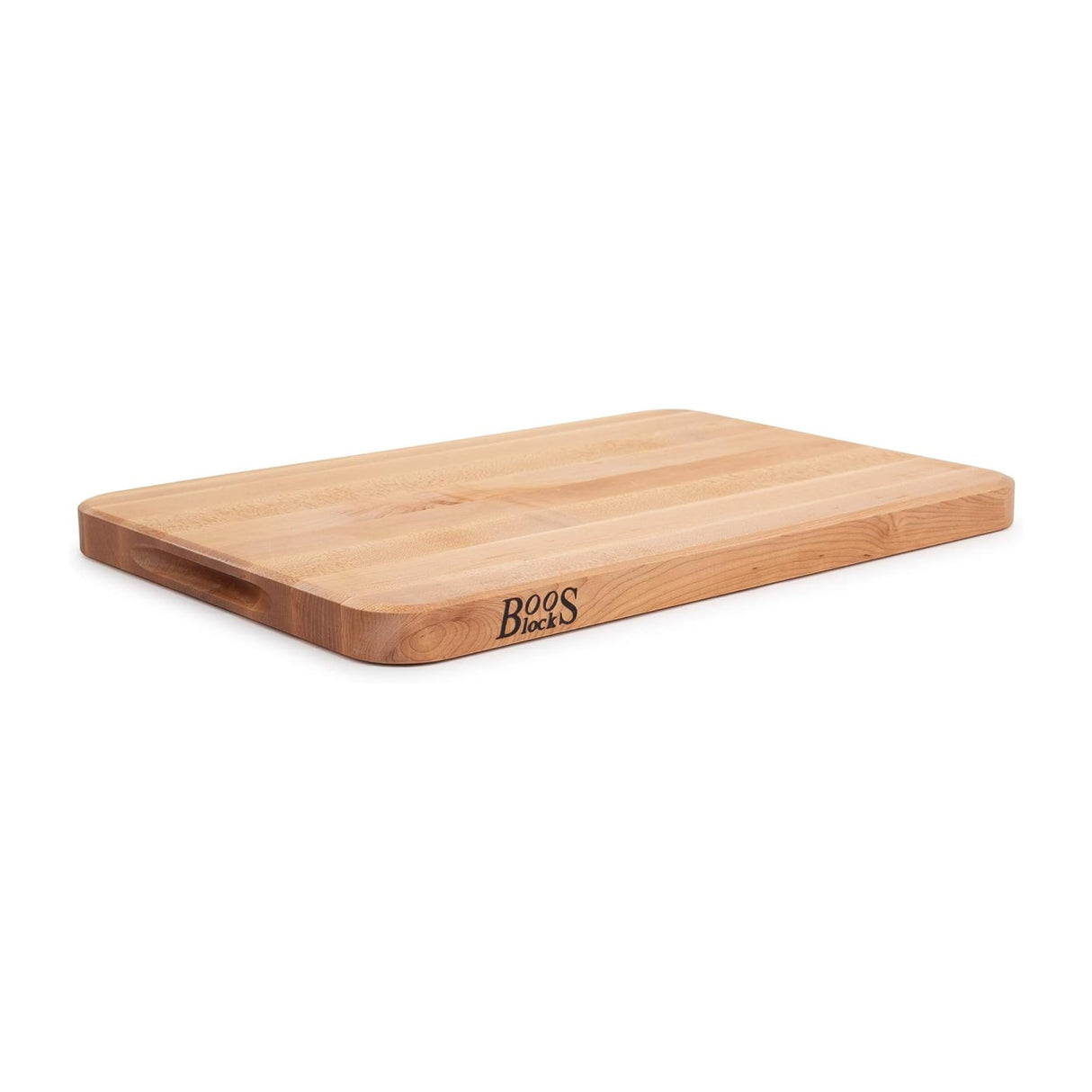 Boos Block Chop-N-Slice - Tabla de Servir - Tabla Cortar Cocina - Madera dura de arce duro de América del Norte - Reversible – 50,8 x 35,6 x 3,2 cm