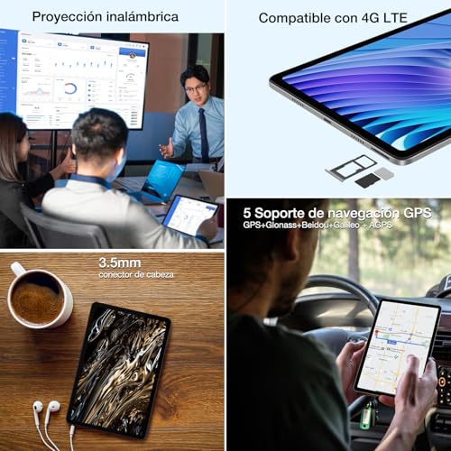 Doogee T30 Pro 15GB(8GB+7GB)/256GB Gris - Tablet Marca
