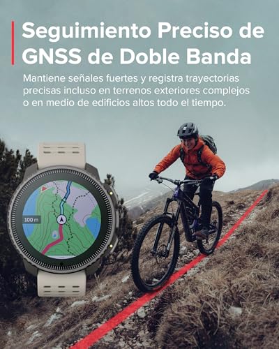 SUUNTO Vertical Reloj Deportivo - Smartwatch GPS, GPS de Doble Frecuencia, Mapas sin Conexión Gratuitos, Autonomía de hasta 50 Días, Carcasa Resistente Militarmente, Resistente al Agua hasta 100m