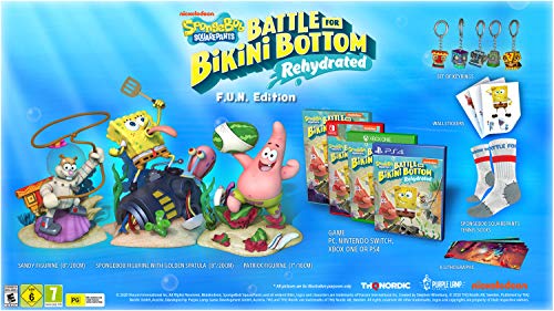Spongebob SquarePants: Battle for Bikini Bottom Rehydrated - Edición F.U.N (Xbox One)