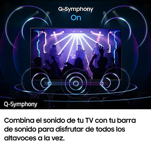 Samsung TV Crystal UHD 2023 65CU8500 - Smart TV de 65", Procesador Crystal UHD, Q-Symphony, Samsung Gaming Hub, Diseño AirSlim y Contrast Enhancer con HDR10+