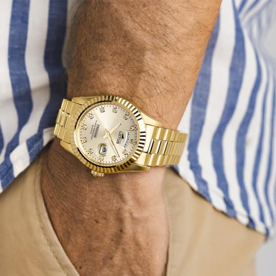 Lotus Reloj Hombre 18857/5 Freedom Caja de Acero Inoxidable 316l Dorado Correa de Acero Inoxidable 316l Dorado