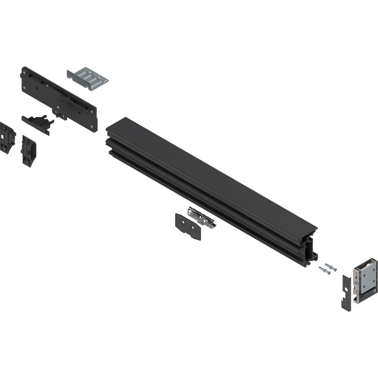 BLUM Revego duo/uno - Juego de montaje para puerta (700 mm, izquierda)