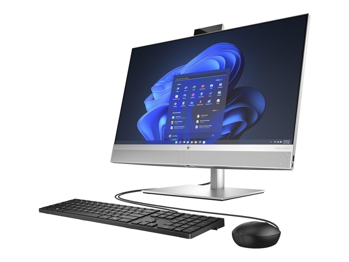 HP EliteOne 870 G9 - All-in-One - Core i7 13700/2.1 GHz - vPro - RAM 16 GB - SSD 512 GB - NVMe - UHD Graphics 770-1GbE, 802.11ax (Wi-Fi 6E), Bluetooth Dual Mode - Bluetooth 5.3 - Win 11