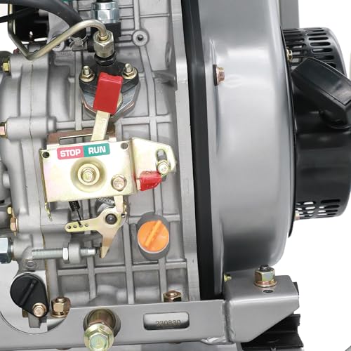 TOTAL - Generador Electrico Diesel | 5000 W | Grupo Electrogeno Silencioso | Monofasico | Mod. Tp450001